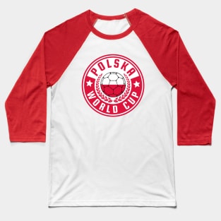 Polska World Cup Baseball T-Shirt